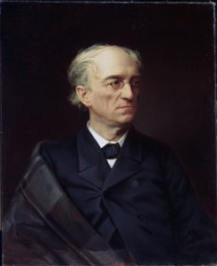 Ritratto del poeta russo Fyodor Ivanovich Tyutchev da Stepan Fyodorovich Alexandrovsky