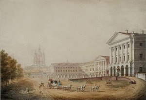 Istituto Smolny per nobili fanciulle a San Pietroburgo, 1823