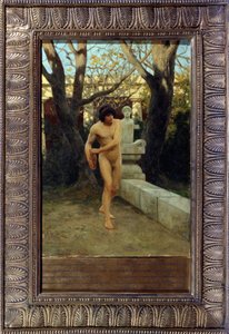 Il Discobolo, fine XIX secolo