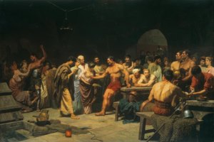 I Gladiatori prima del Combattimento da Stepan Wladislawowitsch Bakalowitsch