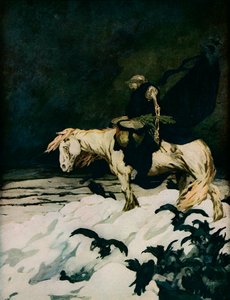La ritirata da Mosca, 1911, 1918 da Stephen Baghot de la Bere