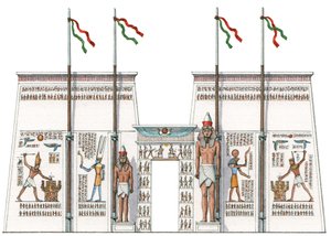 Il 10° Pilone, Karnak, Egitto da Stephen Conlin