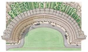 Il Royal Crescent, Bath, c.1780-1800 da Stephen Conlin