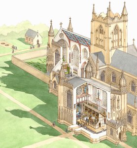 Priorato di Walsingham, Norfolk, c.1500-1535