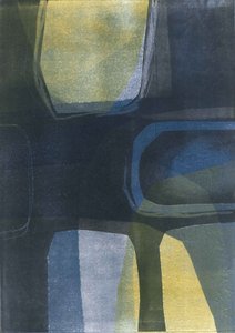 Arches Sun  Sea I, 2015 (monoprint su carta) da Stephen Dow