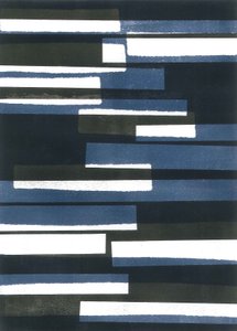 Tavole I, 2015 (monostampa su carta) da Stephen Dow