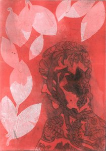 Cast II, 2015 (monostampa su carta) da Stephen Dow