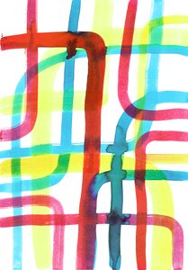 Intersezione, 2016 (inchiostro su carta)