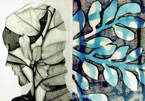 La Foret X, 2017 (collage)