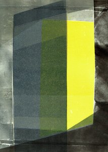 Obliquo IV, 2020, monostampa su carta