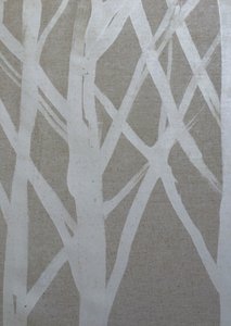 Albero I, 2016 (cera su tela) da Stephen Dow