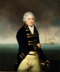 Ritratto di un capitano della Compagnia delle Indie Orientali, c.1800 da Stephen Hewson