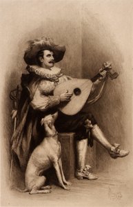 Musicista e cane