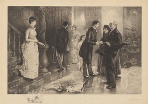 La Visita alla Città da Stephen James Ferris after William Thomas Smedley