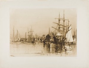 Il Porto Interno, Gloucester da Stephen Parrish