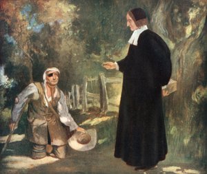 Vescovo Ken e un Mendicante