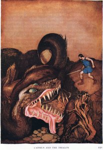 Cadmo e il drago da Stephen Reid