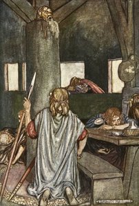 Sualtach sveglia il Re, illustrazione da 