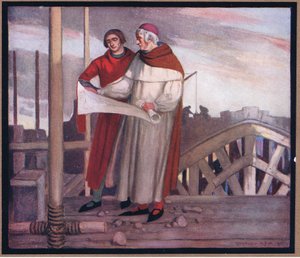 La costruzione della Cattedrale di Winchester da Stephen Reid