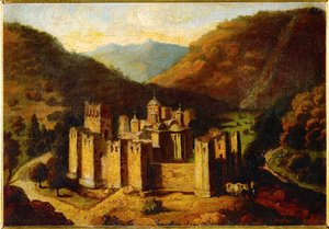 Monastero di Manasija da Stevan Todorovic