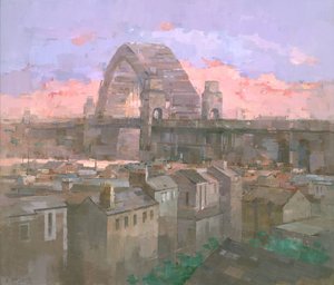 Il ponte di Sydney al crepuscolo da Steve Mitchell