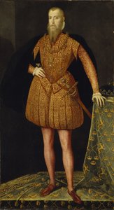 Ritratto del re Eric XIV di Svezia 1533-1577, 1561 da Steven van der Meulen