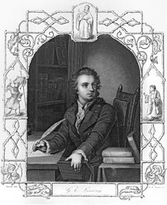 Gotthold Ephraim Lessing, inciso da Albert Henry Payne da Storck