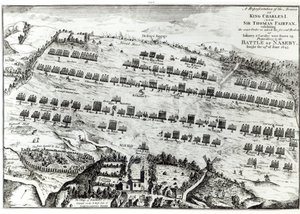 Preparazione per la Battaglia di Naseby, combattuta il 14 giugno 1645, pubblicata in 