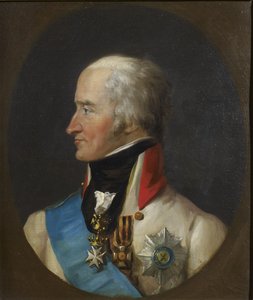 Ritratto del conte Levin Leonty August Theophil von Bennigsen 1745-1826 da Stroely