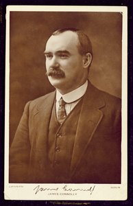 James Connolly (1868-1916) fotografato da Lafayette, Dublino, c.1910 da Studio Lafayette