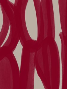 Linee astratte rosse da Studio Palette