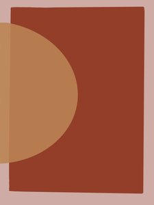 Astratto geometrico dai toni caldi da Studio Palette