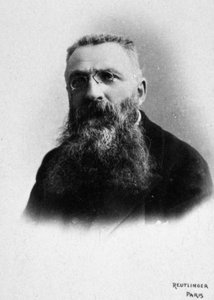 Auguste Rodin, c.1885-95 (foto b/n)