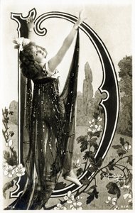 Mlle Roessler, ballerina della Belle Epoque - Alfabeto in cartolina