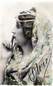 La bella Otero, cartolina dei primi del XX secolo