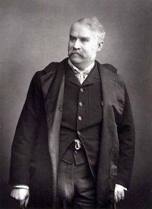 Sir William Schwenck Gilbert, drammaturgo, ritratto fotografico da Studio Walery