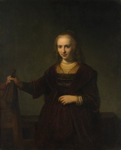 Ritratto di una donna da Style of Rembrandt