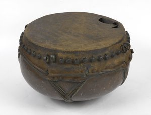 Tamburo di rame sudanese, c.1898