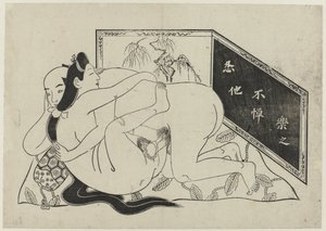 Rappresentazione erotica da Sugimura Jihei (attributed to)