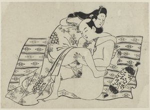 Rappresentazione erotica da Sugimura Jihei (attributed to)