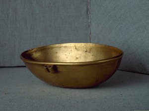 Civiltà sumera: coppa ovale in oro