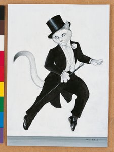 Illustrazione da Cats Galore! A Compendium of Cultured Cats