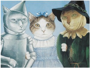 Illustrazione dal film Cats da Susan Herbert