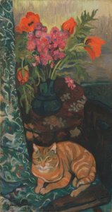 Bouquet e gatto