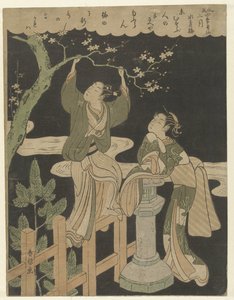 Il secondo mese da Suzuki Harunobu