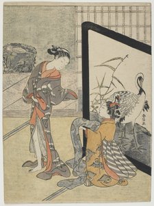 Vestirsi, 1765-69 da Suzuki Harunobu