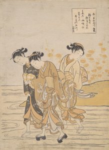 Fiume Gioiello a Ide Ide no Tamagawa, ca. 1768