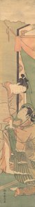 Separazione degli amanti: la mattina dopo, ca. 1765-70 da Suzuki Harunobu