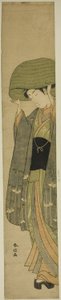 Il Cappello di Paglia da Suzuki Harunobu