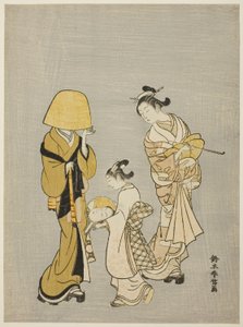 Il volto nello specchio da Suzuki Harunobu